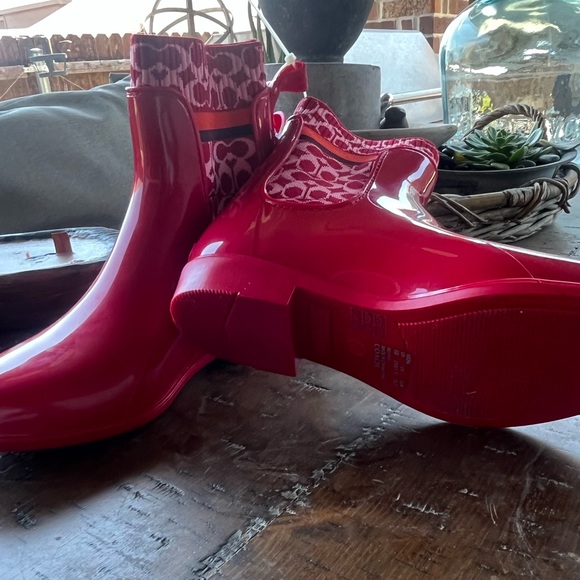 Coach Rivington rain boots - Picture 3 of 3